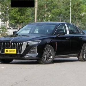 2026 hongqi h5 1.5t vista exterior frontal de tres cuartos suministro transfronterizo