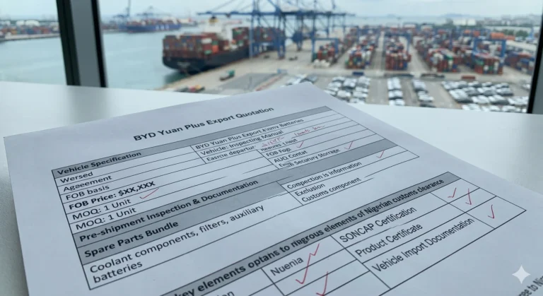 Chinese LHD EV Wholesale: 2026 BYD Yuan Plus B2B Import Guide for Nigeria, UAE, and Emerging Dealer Networks