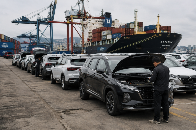 Peru Car Imports from China: Callao, Chancay & SUNAT